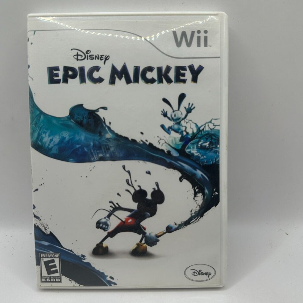 Disney Epic Mickey Wii Action Adventure Game